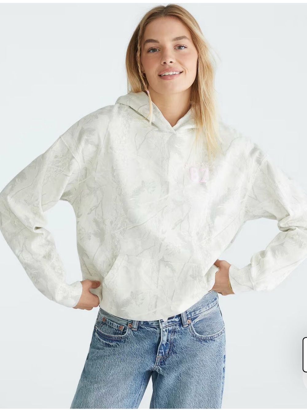 Light camo Aeropostale hoodie